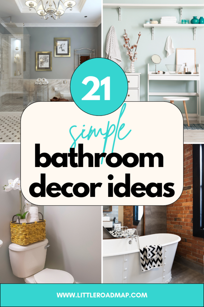 simple bathroom decorating ideas