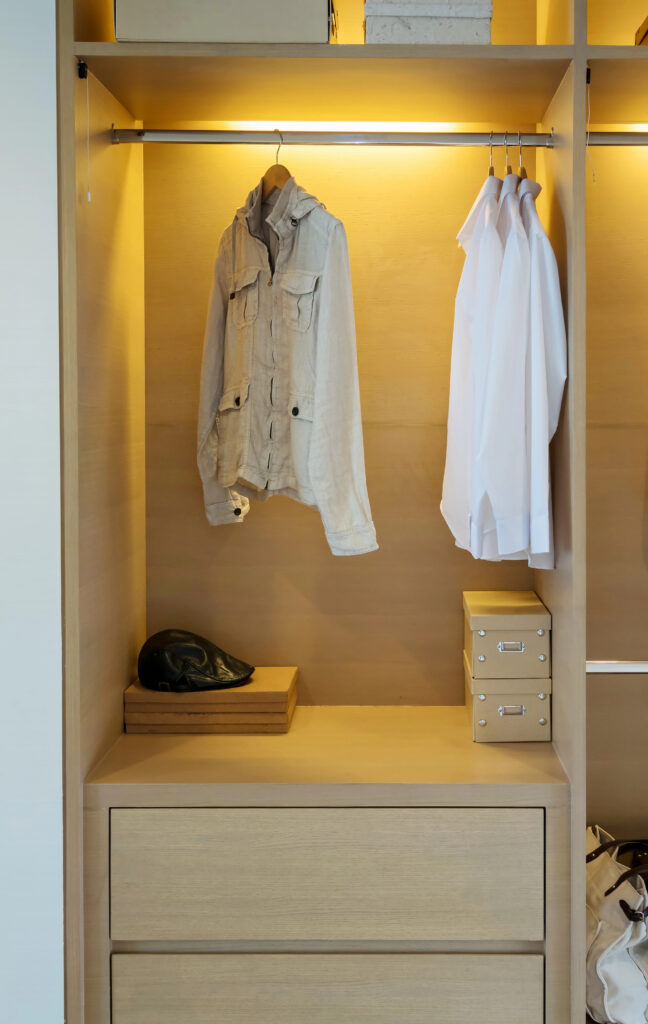 bedroom closet organization ideas