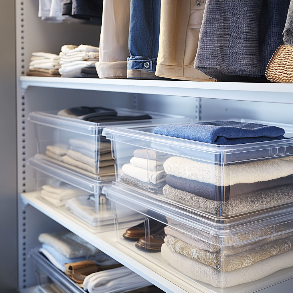 organization closet ideas on a budget