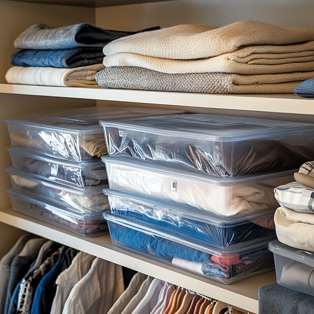 walk in closet organization ideas